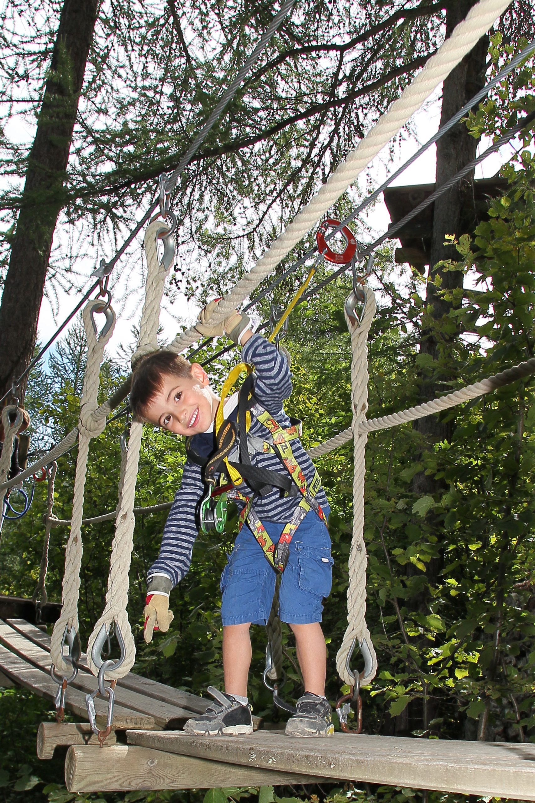 accrobranche enfant 3 ans